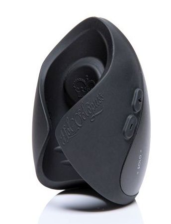 Черный инновационный мужской вибратор PULSE SOLO ESSENTIAL - Hot Octopuss - в Сургуте купить с доставкой