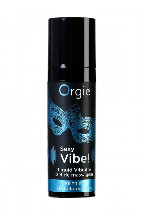 Гель для массажа ORGIE Sexy Vibe Liquid Vibrator с эффектом вибрации - 15 мл. - ORGIE - купить с доставкой в Сургуте
