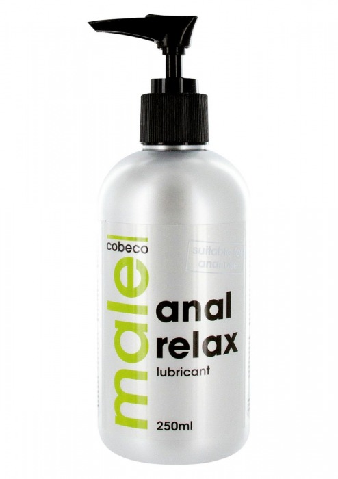 Анальный лубрикант MALE Cobeco Anal Relax Lubricant - 250 мл. - Cobeco - купить с доставкой в Сургуте