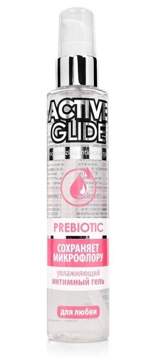 Увлажняющий интимный гель Active Glide Prebiotic - 100 гр. - Биоритм - купить с доставкой в Сургуте