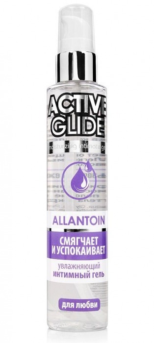 Увлажняющий интимный гель Active Glide Allantoin - 100 гр. - Биоритм - купить с доставкой в Сургуте