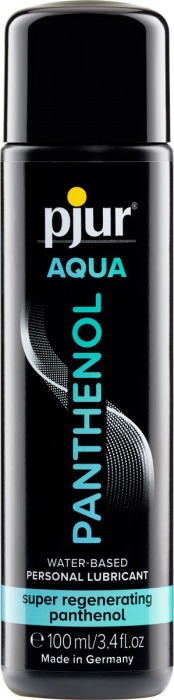 Лубрикант на водной основе с пантенолом pjur AQUA Panthenol - 100 мл. - Pjur - купить с доставкой в Сургуте