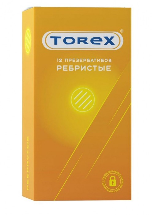 Текстурированные презервативы Torex  Ребристые  - 12 шт. - Torex - купить с доставкой в Сургуте