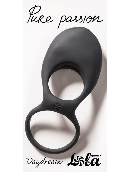 Черное эрекционное виброкольцо Daydream - Lola Games - в Сургуте купить с доставкой