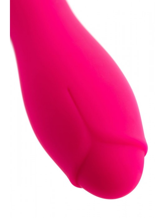 Ярко-розовый вибратор TOYFA March - 16,6 см. - A-toys