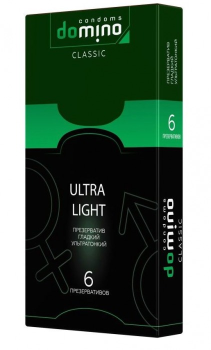 Супертонкие презервативы DOMINO Ultra Light - 6 шт. - Domino - купить с доставкой в Сургуте
