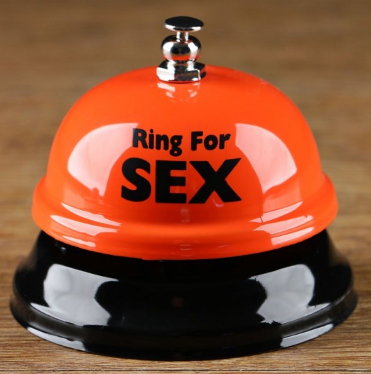 Настольный звонок RING FOR SEX - Сима-Ленд - купить с доставкой в Сургуте