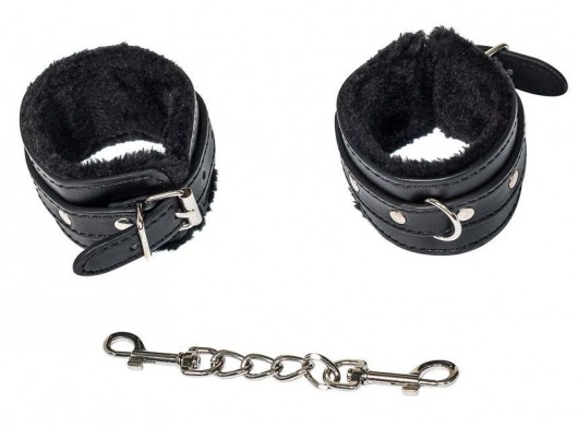 Черные наручники Calm - Lola Games - купить с доставкой в Сургуте