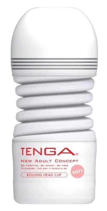 Мастурбатор TENGA Rolling Head Cup Soft - Tenga - в Сургуте купить с доставкой