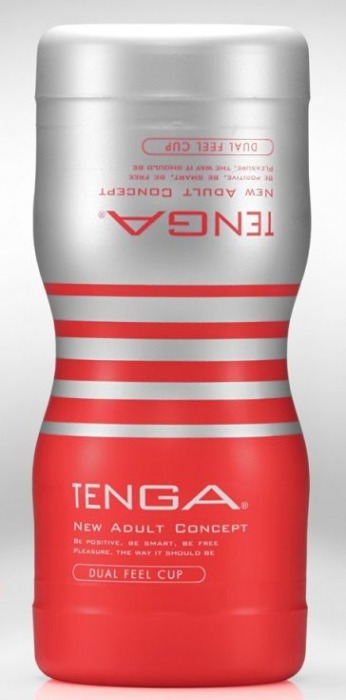 Мастурбатор TENGA Dual Sensation Cup - Tenga - в Сургуте купить с доставкой