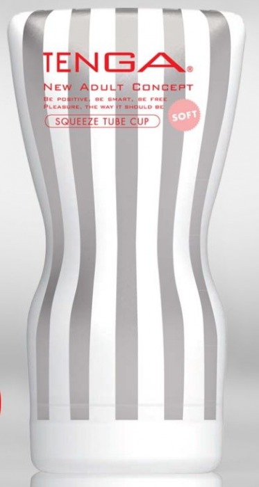 Мастурбатор TENGA Squeeze Tube Cup Soft - Tenga - в Сургуте купить с доставкой
