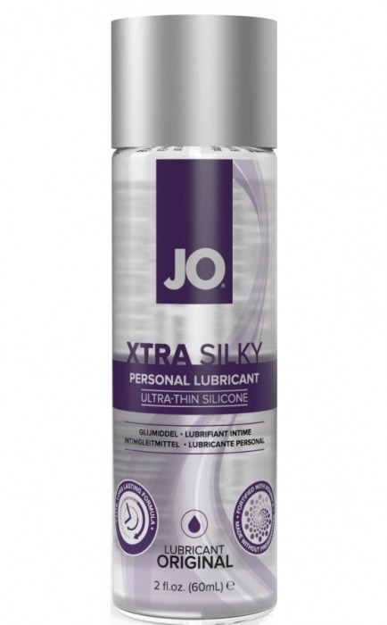 Лубрикант на силиконовой основе JO Xtra Silky - 60 мл. - System JO - купить с доставкой в Сургуте