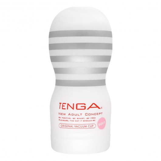 Мастурбатор TENGA Original Vacuum Cup Soft - Tenga - в Сургуте купить с доставкой