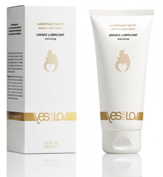 Лубрикант на водной основе с согревающим эффектом Warming Unisex Lubricant - 100 мл. - YESforLOV - купить с доставкой в Сургуте