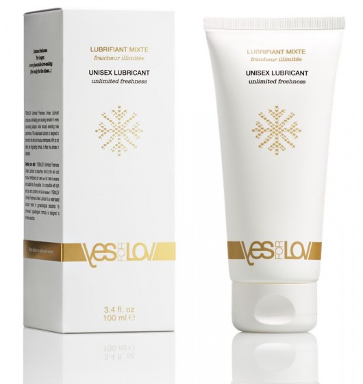 Лубрикант на водной основе с охлаждающим эффектом Unlimited Freshness Unisex Lubricant - 100 мл. - YESforLOV - купить с доставкой в Сургуте