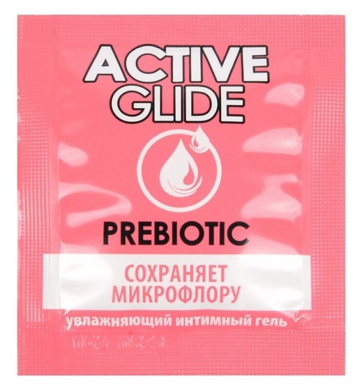 Лубрикант на водной основе Active Glide с пребиотиком - 3 гр. - Биоритм - купить с доставкой в Сургуте