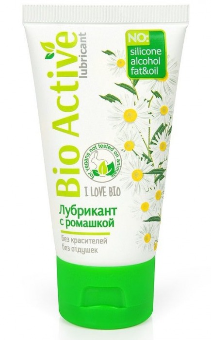Гель-лубрикант на водной основе Bio Active - 50 гр. - Биоритм - купить с доставкой в Сургуте