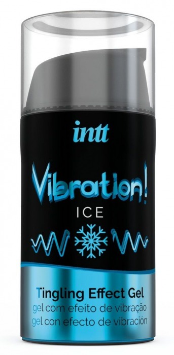 Жидкий интимный гель с эффектом вибрации Vibration! Ice - 15 мл. - INTT - купить с доставкой в Сургуте