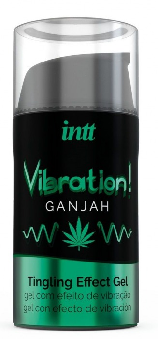 Жидкий интимный гель с эффектом вибрации Vibration! Ganjah - 15 мл. - INTT - купить с доставкой в Сургуте