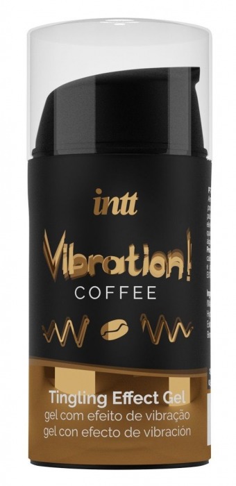 Жидкий интимный гель с эффектом вибрации Vibration! Coffee - 15 мл. - INTT - купить с доставкой в Сургуте