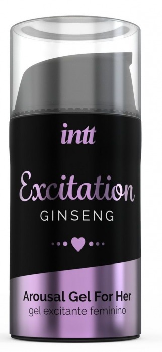 Женский возбуждающий интимный гель Excitation Ginseng - 15 мл. - INTT - купить с доставкой в Сургуте