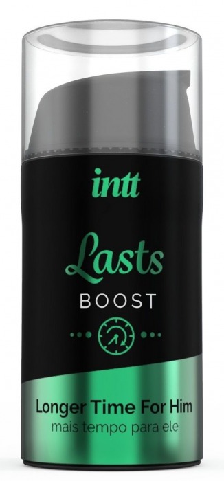 Мужской интимный гель для продления эрекции Lasts Boost - 15 мл. - INTT - купить с доставкой в Сургуте