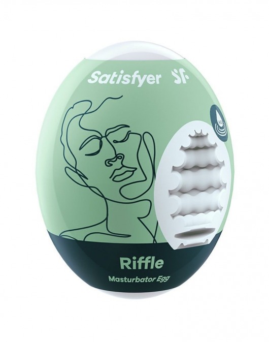 Мастурбатор-яйцо Satisfyer Riffle Mini Masturbator - Satisfyer - в Сургуте купить с доставкой