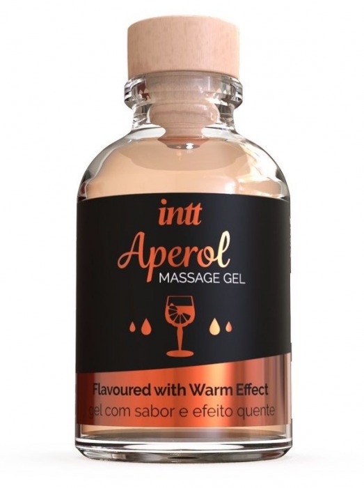 Массажный гель с согревающим эффектом Aperol - 30 мл. - INTT - купить с доставкой в Сургуте