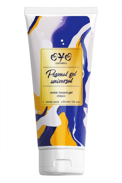 Интимная смазка на водной основе OYO Personal Gel Universal - 50 мл. - OYO - купить с доставкой в Сургуте