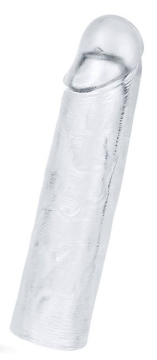 Прозрачная насадка-удлинитель Flawless Clear Penis Sleeve Add 1 - 15,5 см. - Lovetoy - в Сургуте купить с доставкой