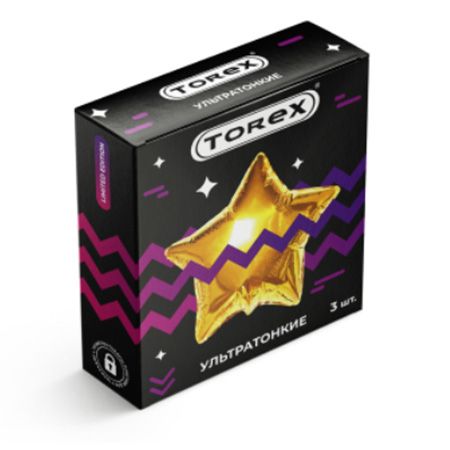 Презервативы Torex Party  Ультратонкие  - 3 шт. - Torex - купить с доставкой в Сургуте