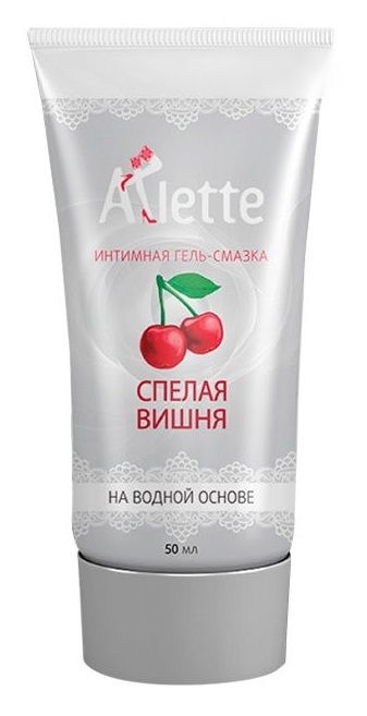Интимная гель-смазка на водной основе Arlette  Спелая вишня  - 50 мл. - Arlette - купить с доставкой в Сургуте