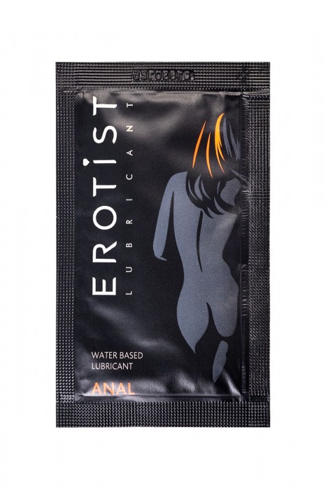 Пробник лубриканта на водной основе Erotist Anal - 4 мл. - Erotist Lubricants - купить с доставкой в Сургуте