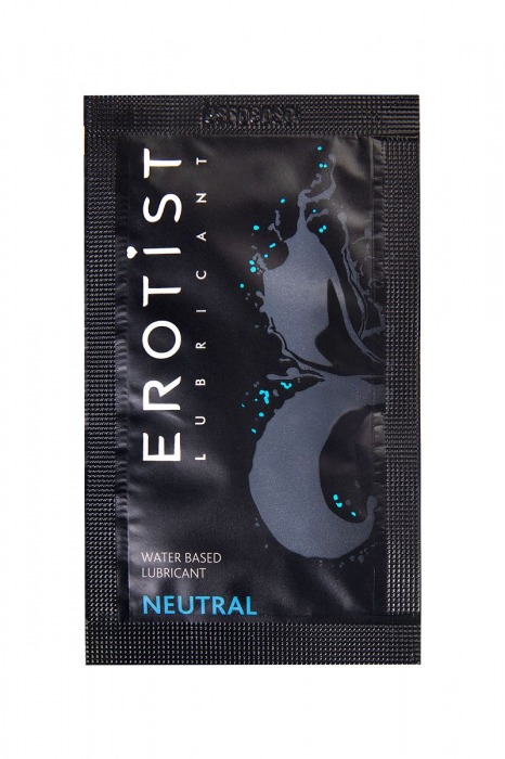 Пробник лубриканта на водной основе Erotist Neutral - 4 мл. - Erotist Lubricants - купить с доставкой в Сургуте