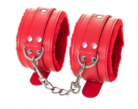 Красные оковы Anonymo из искусственной кожи - ToyFa - купить с доставкой в Сургуте