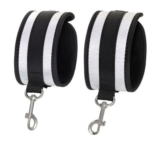 Серебристо-черные оковы Anonymo - ToyFa - купить с доставкой в Сургуте