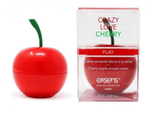 Крем для стимуляции сосков Crazy Love Cherry - 8 мл. - Exsens - купить с доставкой в Сургуте