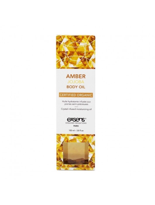 Органическое массажное масло AMBER JOJOBA - 100 мл. - Exsens - купить с доставкой в Сургуте