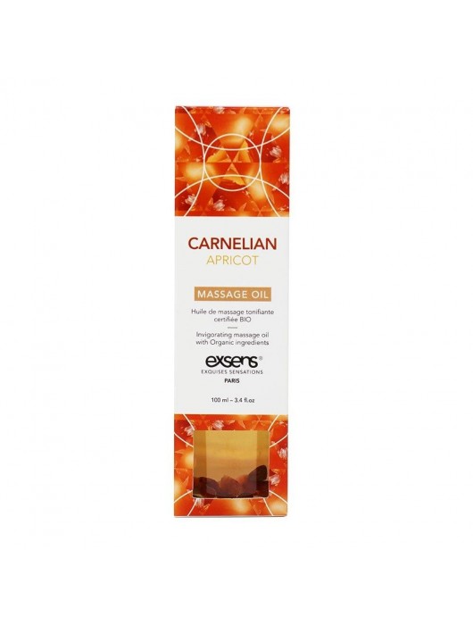 Органическое массажное масло CARNELIAN APRICOT - 100 мл. - Exsens - купить с доставкой в Сургуте