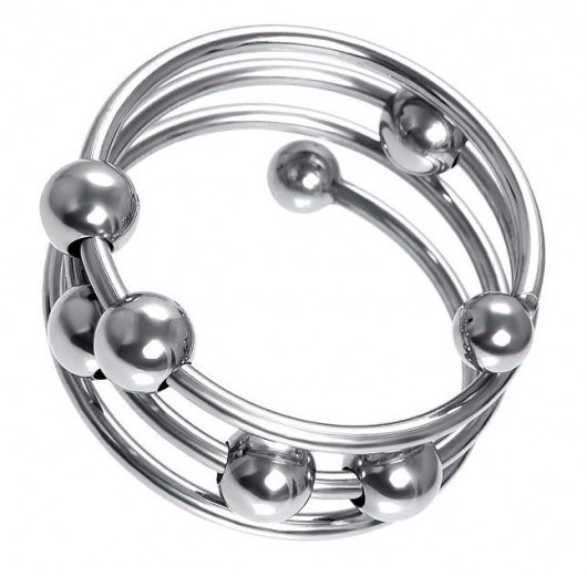 Большое металлическое кольцо под головку пениса - ToyFa - купить с доставкой в Сургуте