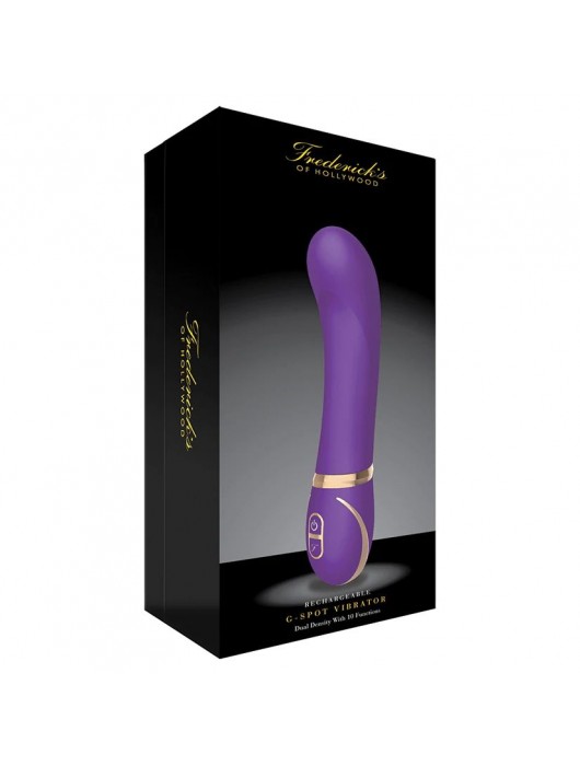 Фиолетовый вибромассажёр G-Spot Vibrator - Fredericks Of Hollywood