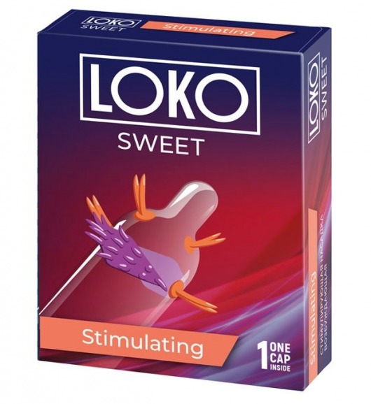 Стимулирующая насадка на пенис LOKO SWEET с возбуждающим эффектом - Sitabella - в Сургуте купить с доставкой