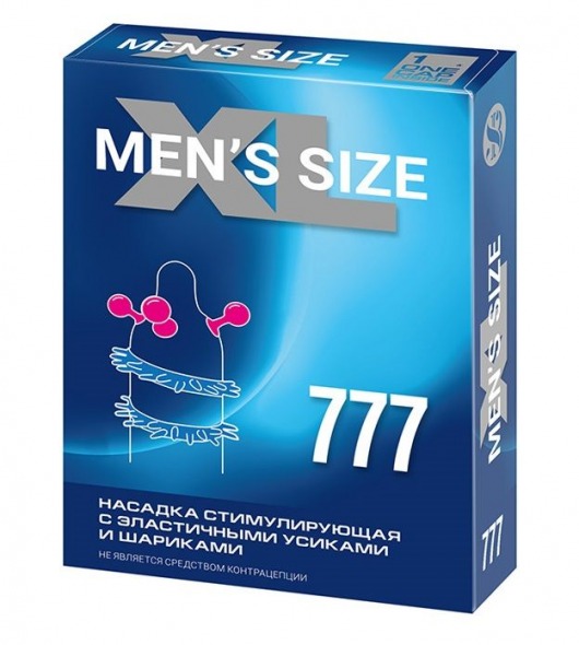 Стимулирующая насадка на пенис MEN SIZE 777 - Sitabella - в Сургуте купить с доставкой