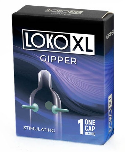 Стимулирующая насадка на пенис LOKO XL GIPPER - Sitabella - в Сургуте купить с доставкой