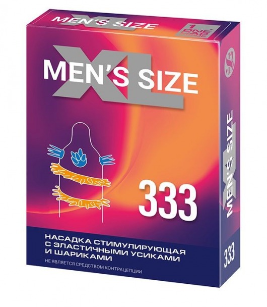 Стимулирующая насадка на пенис MEN SIZE 333 - Sitabella - в Сургуте купить с доставкой