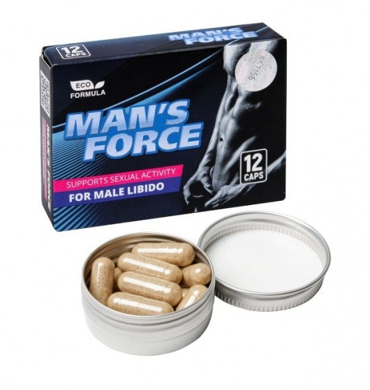 Пищевой концентрат для мужчин MANS FORCE  - 12 капсул - Sitabella - купить с доставкой в Сургуте