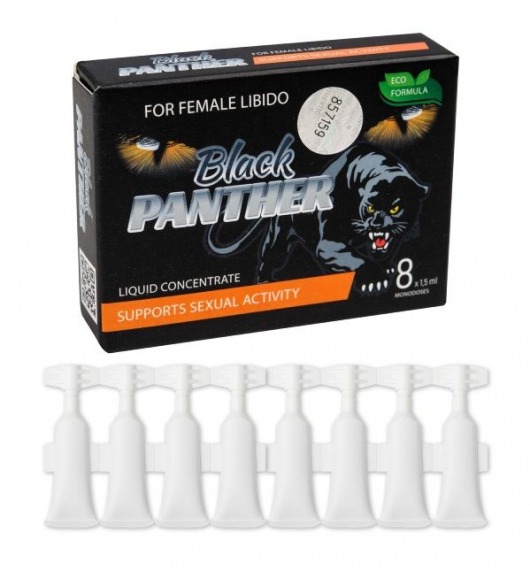 Пищевой концентрат для женщин BLACK PANTER - 8 монодоз (по 1,5 мл.) - Sitabella - купить с доставкой в Сургуте