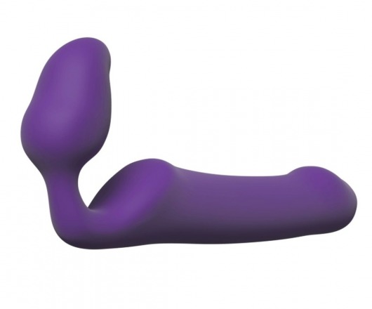 Фиолетовый безремневой страпон Queens L - Adrien Lastic - купить с доставкой в Сургуте