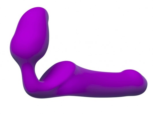 Лиловый безремневой страпон Queens M - Adrien Lastic - купить с доставкой в Сургуте