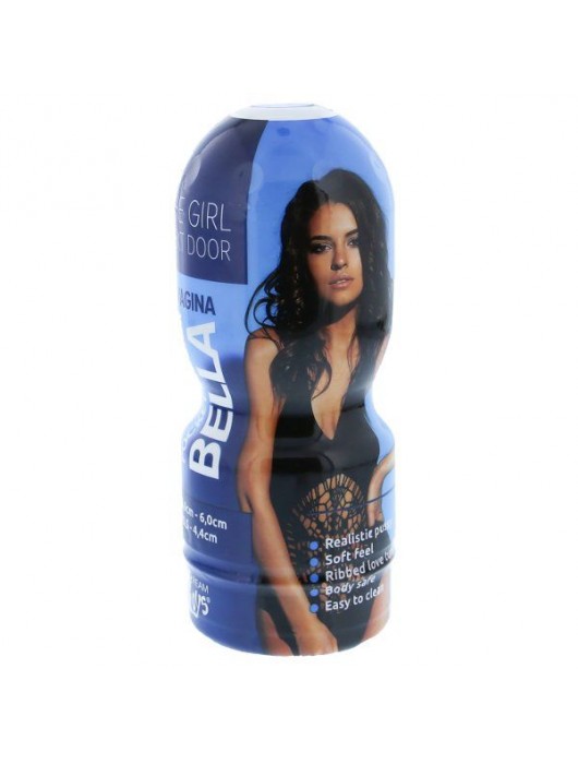 Телесный мастурбатор-вагина в тубе Bella - Dream Toys - в Сургуте купить с доставкой